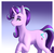 Size: 2843x2800 | Tagged: safe, artist:fairdahlia, starlight glimmer, pony, unicorn, g4, backwards cutie mark, cute, female, glimmerbetes, high res, horn, mare, smiling, solo