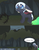 Size: 2550x3300 | Tagged: safe, artist:noodlefreak88, oc, oc only, oc:gidjit, ladybug, pony, tumblr:ask-gidjit, comic, disguise, disguised changeling, everfree forest, high res, rain, sad, solo, wet