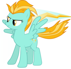 Size: 900x872 | Tagged: safe, lightning dust, pegasus, pony, g4, female, simple background, solo, spread wings, transparent background, wings