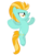 Size: 900x1200 | Tagged: safe, artist:ponylove-aka-fler, lightning dust, pegasus, pony, g4, female, simple background, solo, transparent background