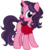Size: 2800x3200 | Tagged: safe, artist:cheezedoodle96, jiffy bake, pony, unicorn, g4, .svg available, clothes, cutie mark, female, happy, high res, looking at you, mare, rachael ray, shirt, simple background, solo, svg, transparent background, vector