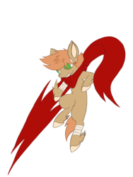 Size: 3024x4032 | Tagged: safe, artist:steelsoul, oc, oc only, oc:himmel, them's fightin' herds, clothes, community related, scarf, simple background, solo, transparent background