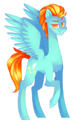 Size: 2297x3641 | Tagged: safe, artist:dazeyruch, lightning dust, pony, g4, female, high res, long neck, simple background, solo, transparent background