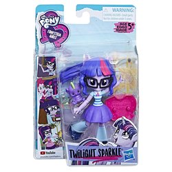 Size: 1500x1500 | Tagged: safe, artist:ritalux, sci-twi, spike, twilight sparkle, alicorn, dragon, equestria girls, equestria girls series, g4, my little shop of horrors, school of rock, the finals countdown, clothes, doll, equestria girls minis, glasses, irl, merchandise, photo, toy, twilight sparkle (alicorn)