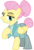 Size: 2200x3200 | Tagged: safe, artist:cheezedoodle96, fluttershy, pegasus, pony, fake it 'til you make it, g4, .svg available, alternate hairstyle, clothes, dreamworks face, female, hair bun, high res, hoof on chest, jacket, looking at you, mare, pants, raised hoof, severeshy, shirt, simple background, smiling, solo, svg, tail bun, transparent background, vector
