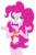 Size: 685x1024 | Tagged: safe, artist:marcoequestrian98, edit, screencap, pinkie pie, equestria girls, equestria girls specials, g4, my little pony equestria girls: better together, my little pony equestria girls: forgotten friendship, background removed, clothes, derp, female, not a vector, open mouth, pinkie pie swimsuit, simple background, solo, swimsuit, transparent background