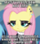 Size: 468x518 | Tagged: safe, edit, edited screencap, screencap, fluttershy, pony, fake it 'til you make it, g4, cropped, female, fluttergoth, goth, lidded eyes, solo, south park