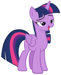 Size: 6094x7466 | Tagged: safe, artist:andoanimalia, twilight sparkle, alicorn, pony, equestria girls, equestria girls specials, g4, my little pony equestria girls: better together, my little pony equestria girls: forgotten friendship, absurd resolution, female, lidded eyes, mare, open mouth, raised eyebrow, simple background, solo, transparent background, twilight sparkle (alicorn)