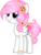 Size: 935x1231 | Tagged: safe, artist:angelamusic13, oc, oc only, oc:angela music, pegasus, pony, bracelet, female, filly, flower, flower in hair, jewelry, simple background, solo, teenager, transparent background, two toned wings