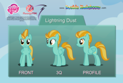 Size: 1024x691 | Tagged: safe, artist:fakkom, lightning dust, pony, g4, looking at you, puppet rig, smiling, solo
