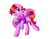 Size: 1600x1236 | Tagged: safe, artist:firepetalfox, oc, oc only, oc:lovestruckdart, pegasus, pony, clothes, hoodie, one eye closed, raffle prize, simple background, transparent background