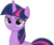 Size: 3084x2564 | Tagged: safe, artist:andoanimalia, twilight sparkle, alicorn, pony, g4, my little pony: friendship is magic, school daze, >:), bedroom eyes, female, high res, mare, simple background, smiling, smirk, smug, smuglight sparkle, solo, transparent background, twilight sparkle (alicorn), vector