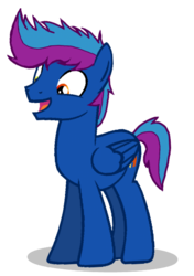 Size: 456x648 | Tagged: safe, oc, oc only, oc:runner bolt, pegasus, pony, male, simple background, solo, transparent background, vector