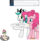 Size: 1026x839 | Tagged: safe, artist:dekomaru, pinkie pie, oc, oc:confetti, oc:dazzle, alicorn, earth pony, pony, tumblr:ask twixie, g4, alicorn oc, ask, baby, baby pony, diaper, female, filly, foal, fourth wall, offspring, parent:oc:dazzle, parent:pinkie pie, parents:canon x oc, tumblr