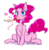 Size: 600x615 | Tagged: safe, artist:divided-s, pinkie pie, earth pony, pony, g4, female, looking at you, mare, simple background, solo, transparent background