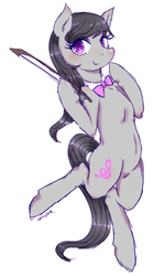Size: 553x989 | Tagged: safe, artist:divided-s, octavia melody, earth pony, pony, g4, bowtie, female, looking at you, mare, simple background, solo, white background