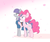 Size: 2048x1708 | Tagged: safe, artist:akainu_pony, maud pie, pinkie pie, earth pony, pony, g4, cherry blossoms, female, flower, flower blossom, mare