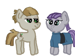 Size: 800x600 | Tagged: safe, artist:nightshadowmlp, maud pie, mudbriar, g4, the maud couple, clothes, dress, female, male, paint.net, ship:maudbriar, shipping, straight