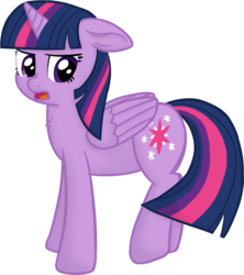Size: 1514x1708 | Tagged: safe, artist:craftycirclepony, twilight sparkle, alicorn, pony, g4, angry, annoyed, chest fluff, cute, ear fluff, female, floppy ears, frown, looking back, open mouth, raised leg, scrunchy face, simple background, solo, transparent background, twilight sparkle (alicorn), twilight sparkle is not amused, unamused