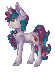 Size: 612x800 | Tagged: safe, artist:person8149, oc, oc only, oc:blaze star, pony, unicorn, female, mare, simple background, solo, transparent background