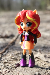 Size: 4000x6000 | Tagged: safe, artist:artofmagicpoland, sunset shimmer, equestria girls, g4, doll, equestria girls minis, irl, photo, solo, toy