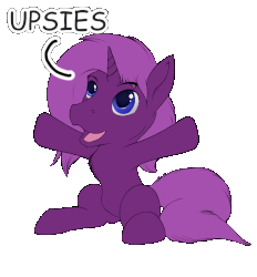 Size: 650x700 | Tagged: safe, artist:flareheartmz, oc, oc only, pony, unicorn, animated, simple background, solo, text, transparent background