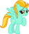 Size: 845x1011 | Tagged: safe, artist:lightningbolt, derpibooru exclusive, lightning dust, pegasus, pony, villains of equestria collab, g4, .svg available, female, grin, lidded eyes, looking at you, mare, raised hoof, show accurate, simple background, smiling, smug, solo, spread wings, standing, svg, transparent background, vector, wings