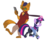 Size: 1220x1000 | Tagged: safe, artist:weasley-detectives, capper dapperpaws, twilight sparkle, abyssinian, alicorn, anthro, digitigrade anthro, g4, my little pony: the movie, capperlight, chest fluff, crossover, disney, female, judy hopps, male, mare, nick wilde, parody, simple background, straight, twilight sparkle (alicorn), twilight x capper, twipper, white background, zootopia