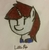 Size: 2208x2264 | Tagged: safe, artist:antique1899, oc, oc only, oc:littlepip, pony, unicorn, fallout equestria, bust, clothes, fanfic, fanfic art, female, high res, horn, jumpsuit, mare, simple background, solo, traditional art, vault suit, white background