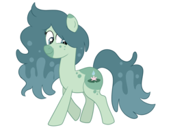 Size: 1024x791 | Tagged: safe, artist:ashidaii, oc, oc only, oc:waterlilly, earth pony, pony, female, mare, simple background, solo, transparent background