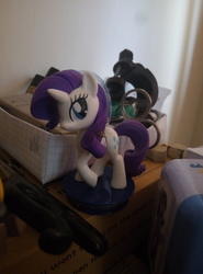 Size: 3104x4192 | Tagged: safe, artist:crazyparrot, rarity, pony, spider, g4, irl, photo, sculpture
