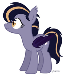 Size: 774x899 | Tagged: safe, artist:k-b-21, oc, oc only, oc:daphne (bat pony), bat pony, pony, bat pony oc, cute, female, mare, simple background, solo, transparent background