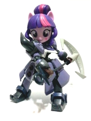 Size: 480x640 | Tagged: safe, sci-twi, twilight sparkle, equestria girls, g4, customized toy, danball senki, doll, equestria girls minis, irl, little battlers experience, photo, solo, toy