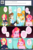 Size: 1280x1919 | Tagged: safe, artist:pijinpyon, pound cake, pumpkin cake, oc, oc:honeycrisp blossom, oc:ma belle danseuse, g4, cake twins, next generation, offspring, parent:big macintosh, parent:moondancer, parent:prince blueblood, parent:princess cadance, parents:cadmac, parents:moonblood