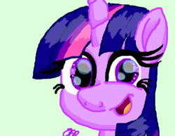 Size: 620x484 | Tagged: safe, artist:prinrue, twilight sparkle, g4, cute, happy, movie accurate, twiabetes