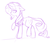 Size: 1773x1508 | Tagged: safe, artist:yoditax, rarity, pony, unicorn, g4, female, monochrome, raised leg, sketch, solo