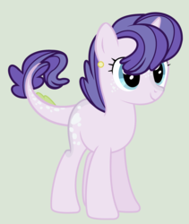 Size: 3264x3872 | Tagged: safe, artist:starfalldawn, oc, oc only, oc:clarity shine, dracony, hybrid, female, high res, interspecies offspring, offspring, parent:rarity, parent:spike, parents:sparity, simple background, solo