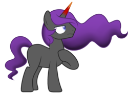 Size: 1676x1232 | Tagged: safe, artist:angelamusic13, oc, oc only, pony, unicorn, male, offspring, parent:king sombra, parent:starlight glimmer, parents:starlightsombra, simple background, solo, stallion, transparent background