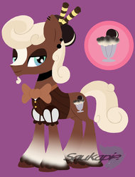 Size: 1024x1345 | Tagged: safe, artist:saukapie, oc, oc only, earth pony, pony, bowtie, clothes, male, solo, stallion