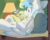 Size: 1000x804 | Tagged: safe, artist:bbsartboutique, artist:brimstonebro, oc, oc only, oc:cirrus sky, dragonite, hippogriff, bed, cellphone, lamp, lying down, phone, pillow, poké ball, pokémon, pokémon go, smartphone, smiling, solo, talons