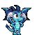 Size: 180x180 | Tagged: safe, artist:sonicboy112, princess ember, dragon, g4, animated, female, pixel art, simple background, smiling, solo, transparent background