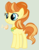 Size: 1088x1392 | Tagged: safe, artist:starfalldawn, oc, oc only, oc:orange shine, earth pony, pony, base used, female, filly, offspring, parent:aunt orange, parent:uncle orange, parents:the oranges, simple background, solo