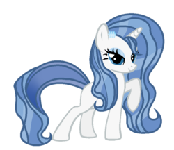 Size: 783x677 | Tagged: safe, artist:rachelclaraart, oc, oc only, oc:sapphire gems, pony, unicorn, base used, female, mare, missing cutie mark, offspring, parent:fancypants, parent:rarity, parents:raripants, raised hoof, simple background, solo, transparent background