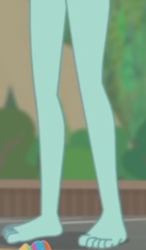 Size: 686x1174 | Tagged: safe, screencap, equestria girls, g4, my little pony equestria girls: better together, too hot to handle, barefoot, cropped, feet, legs, pictures of legs