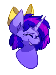Size: 923x1229 | Tagged: safe, artist:crownedspade, oc, oc only, pony, unicorn, bow, bust, female, hair bow, mare, portrait, simple background, solo, transparent background