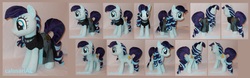 Size: 4148x1296 | Tagged: safe, artist:calusariac, coloratura, earth pony, pony, g4, clothes, irl, photo, plushie, solo