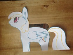 Size: 2199x1642 | Tagged: safe, artist:puppys27, rainbow dash, pegasus, pony, g4, female, mare, solo, traditional art