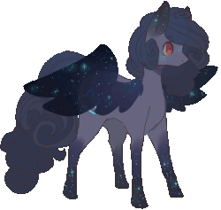 Size: 571x542 | Tagged: safe, artist:clayterran, oc, oc only, oc:astra, pegasus, pony, animated, simple background, solo, sparkles, stars, transparent background