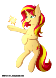 Size: 1600x2200 | Tagged: safe, artist:ray-frost, sunset shimmer, pony, unicorn, g4, female, mare, simple background, solo, transparent background