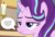 Size: 1471x994 | Tagged: safe, starlight glimmer, pony, unicorn, g4, bags under eyes, bronybait, lidded eyes, speech